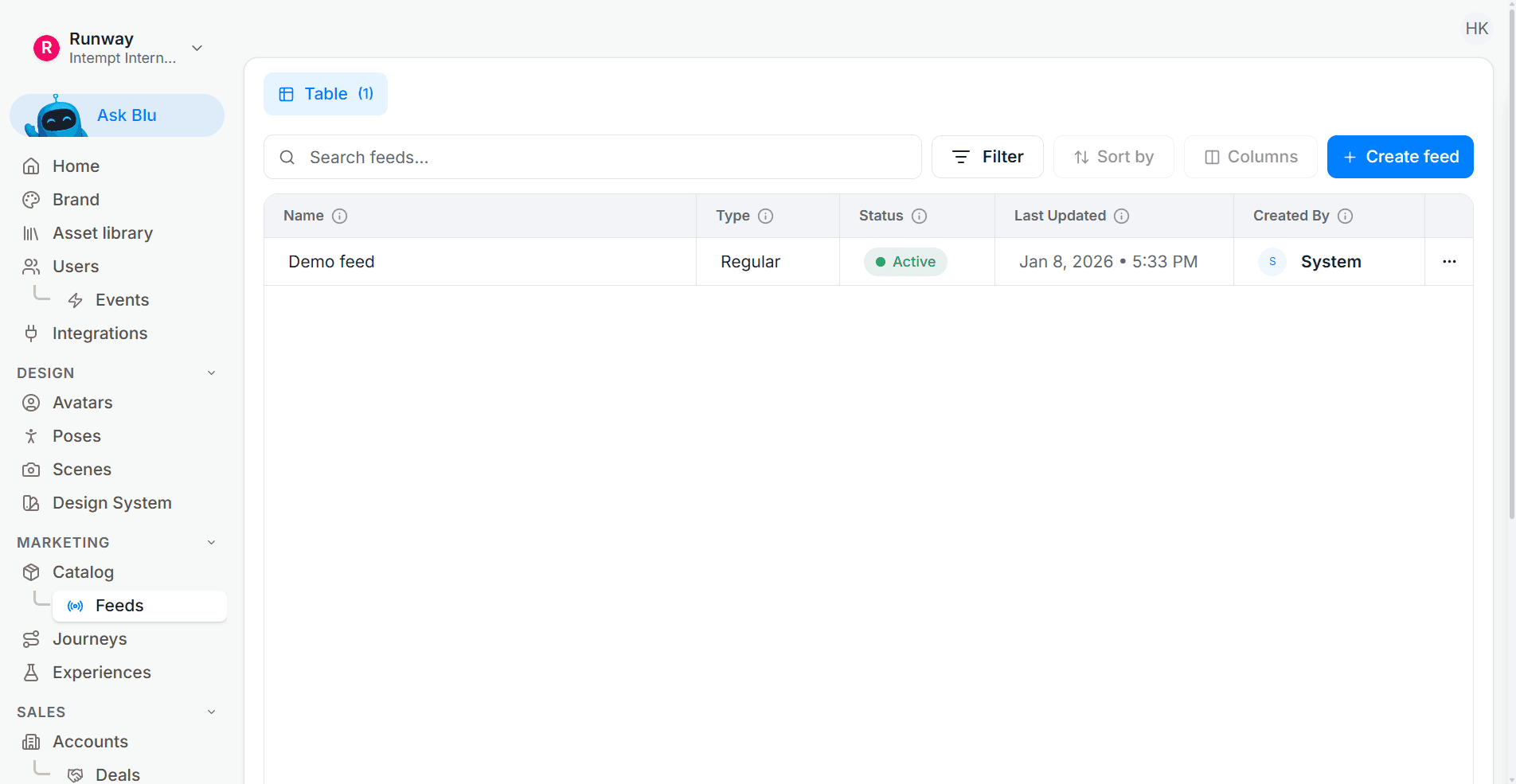 Recommendation feed setup: step 1, Step 1: Upload and map your catalog