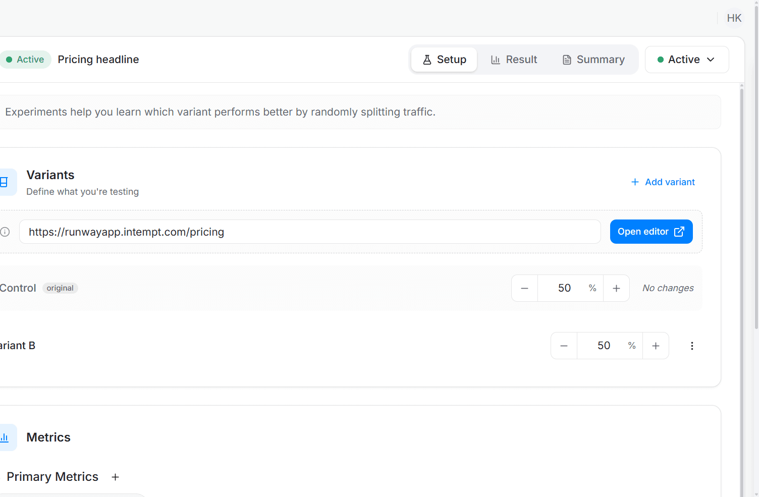 Visual Editor Deployment (Experiences)