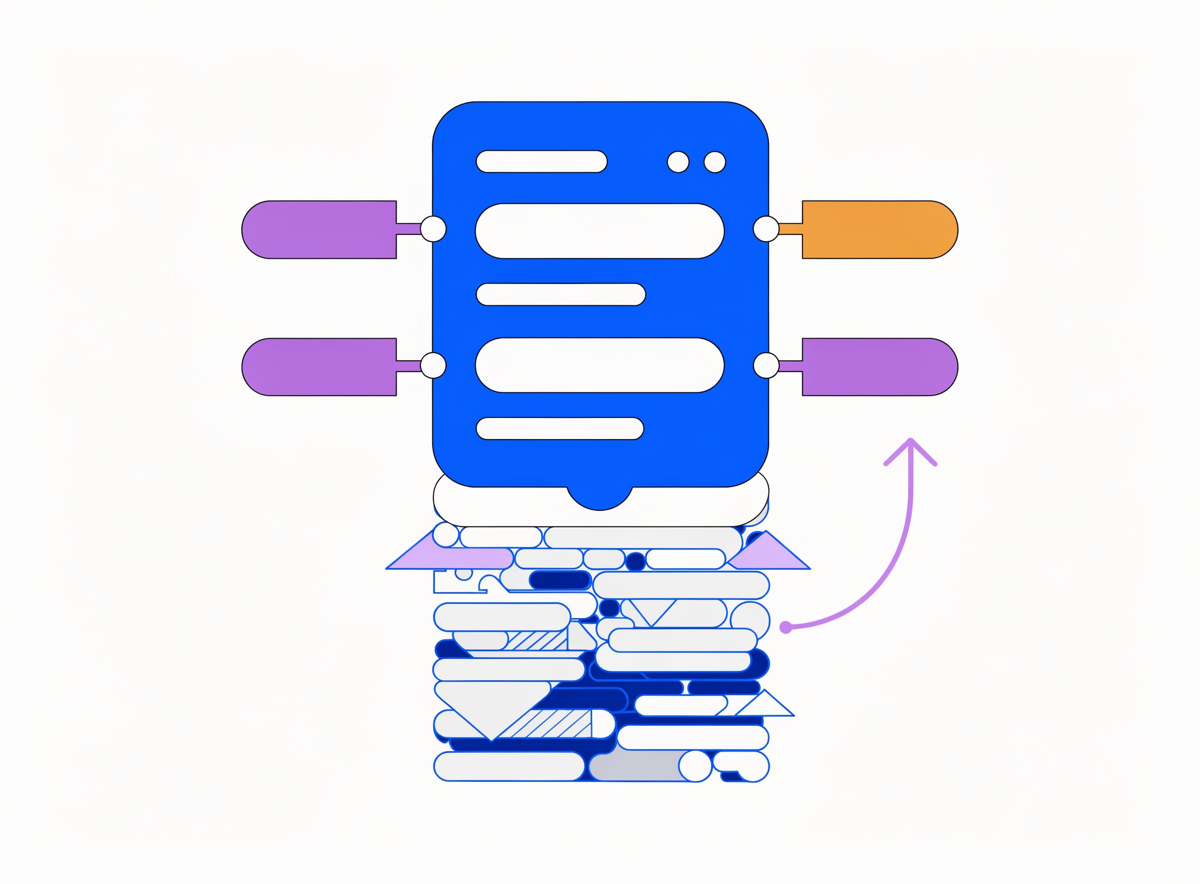 the-pdp-reviewer tags a product page with clarity, trust, proof and objection gap markers and connects a real buyer question to the matching gap via a lavender arrow