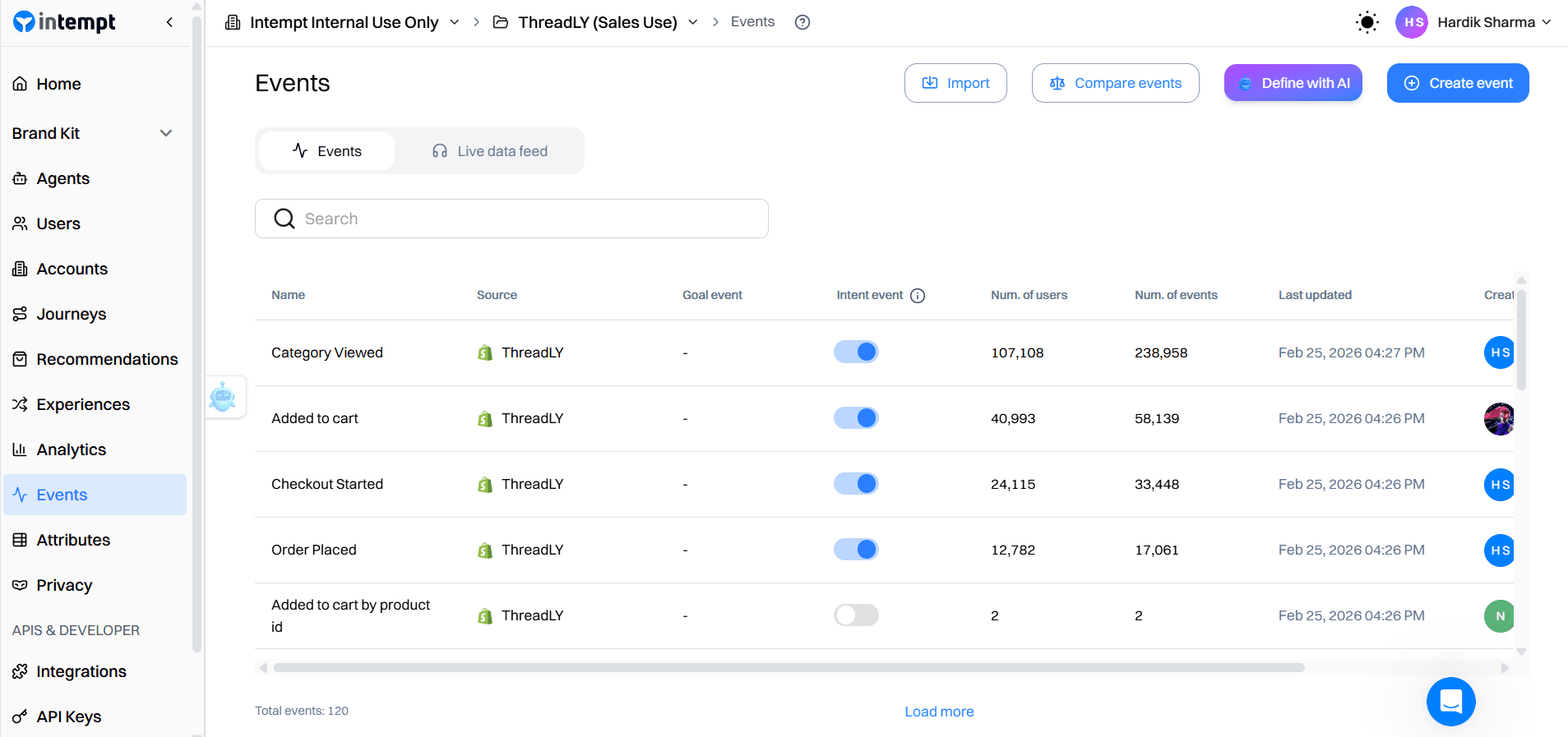 Step 1: Define and Track Key Events