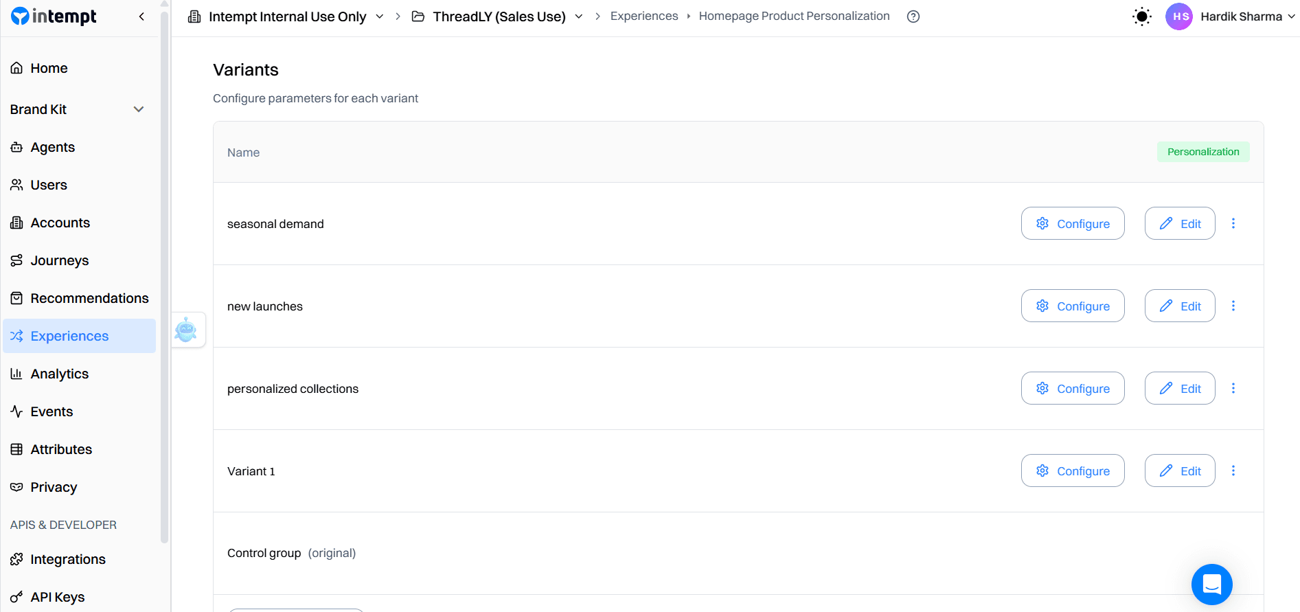 Step 6: Run Experiments