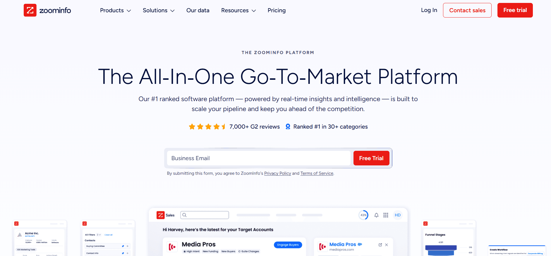 ZoomInfo - AI Sales Prospecting Tool