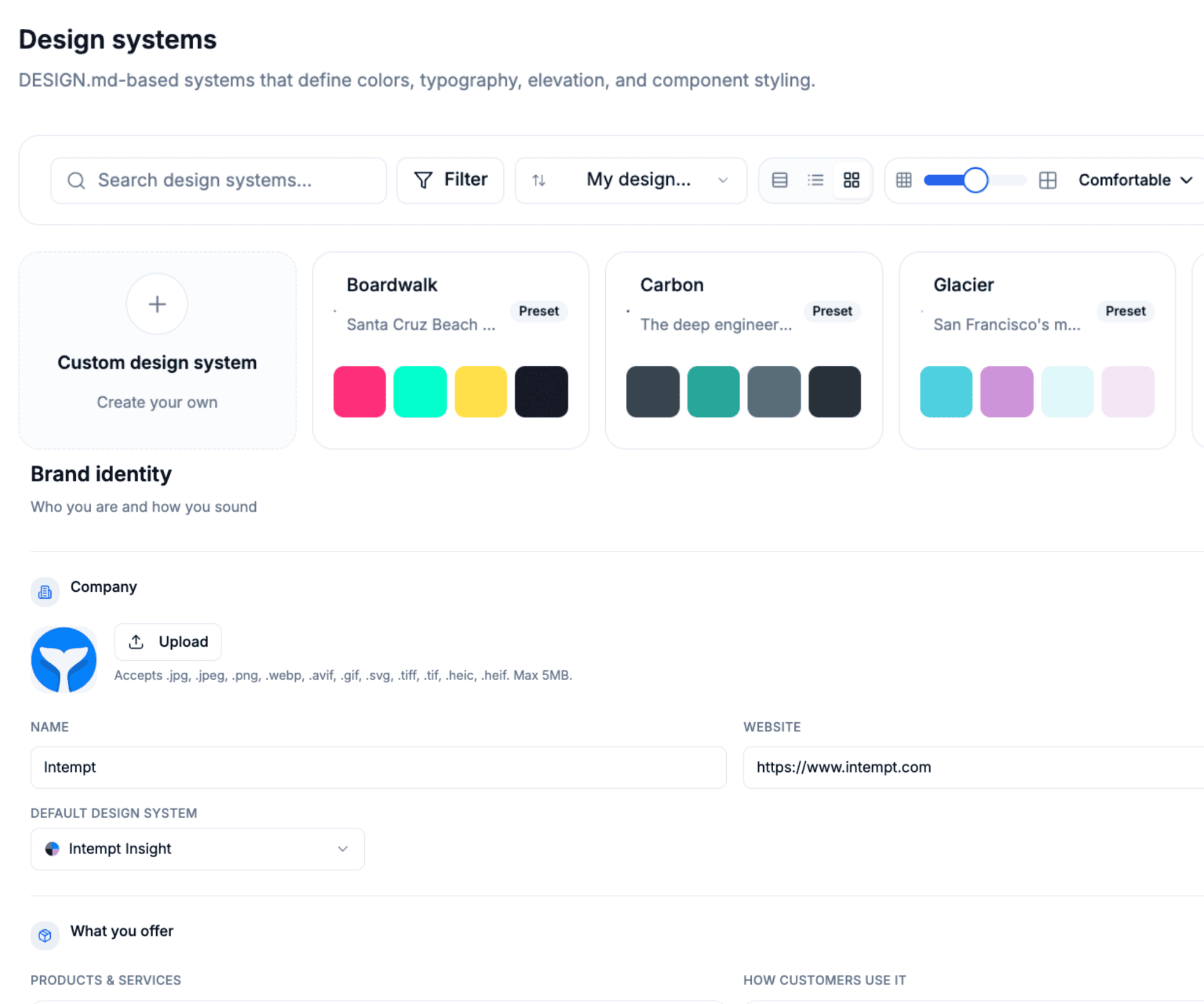 Brand Kit applied to every output