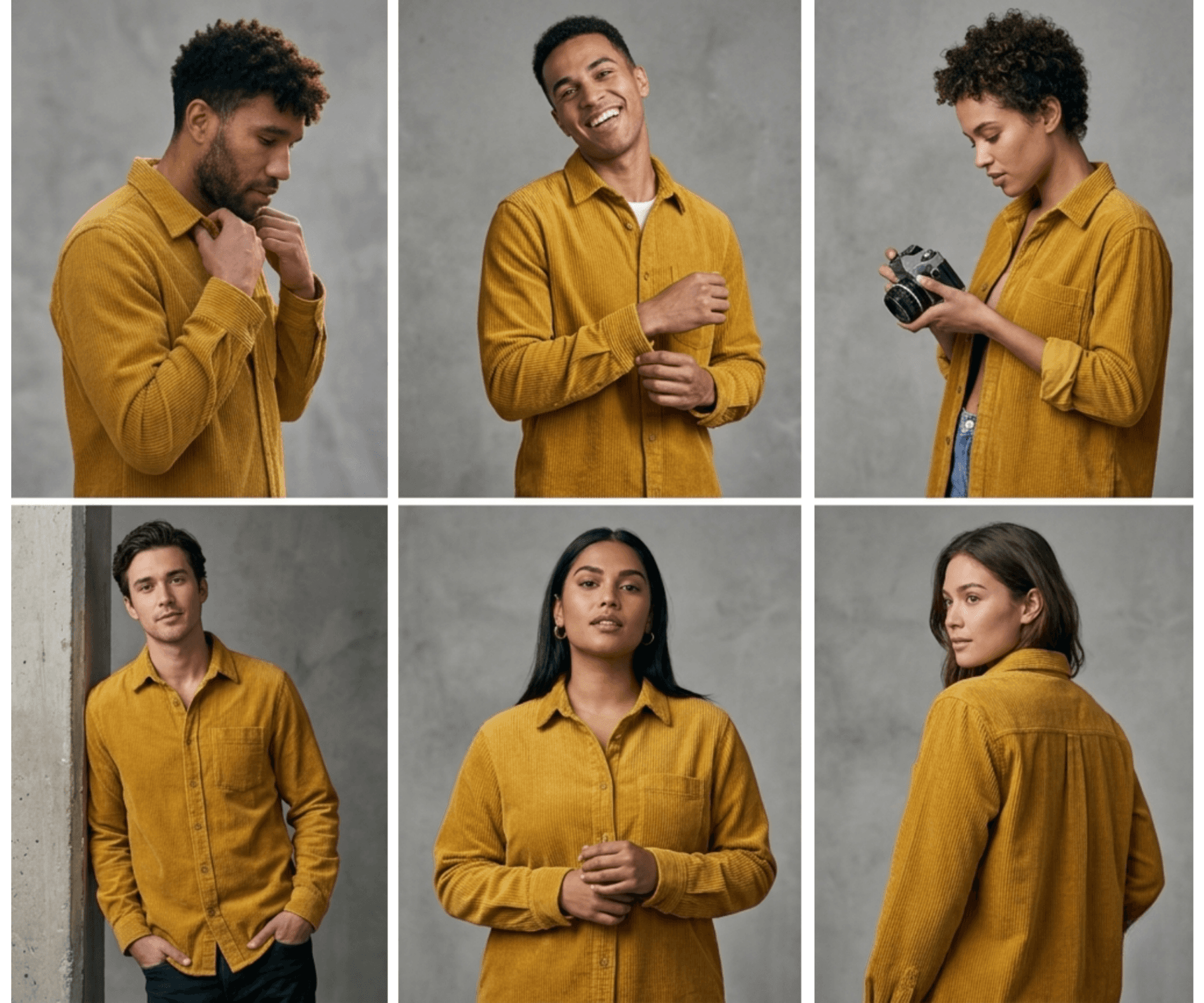 AI models wearing your product