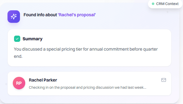 Tasks and execution that keep reps moving