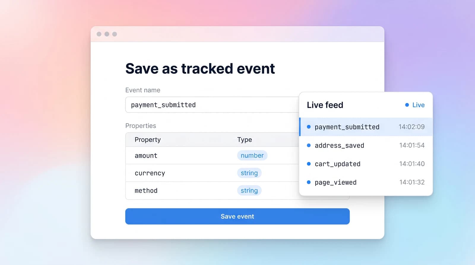 Know your tracking works before you ship