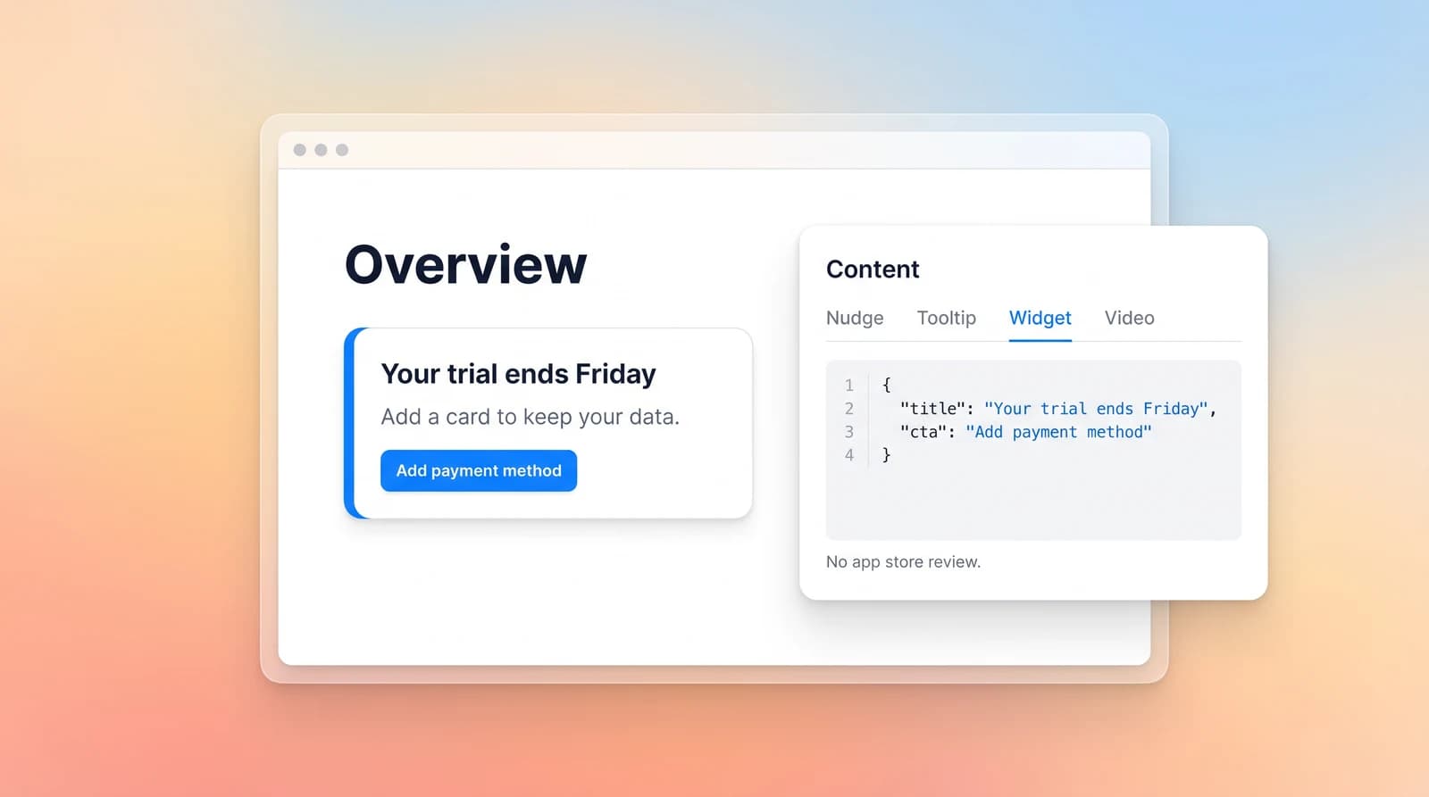 Make product content easier to change