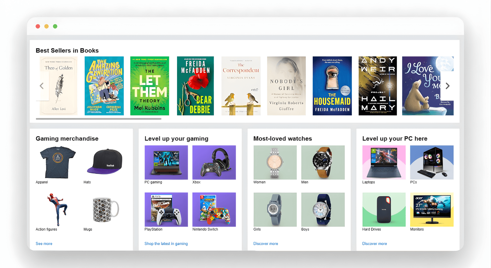 Best Sellers & Popular Products