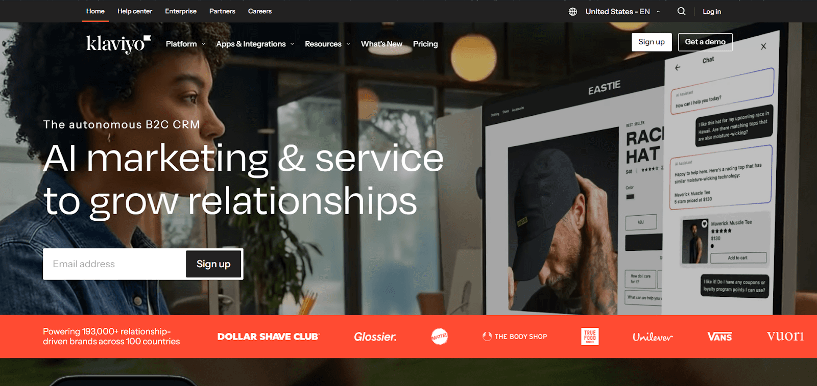 Klaviyo ecommerce marketing platform