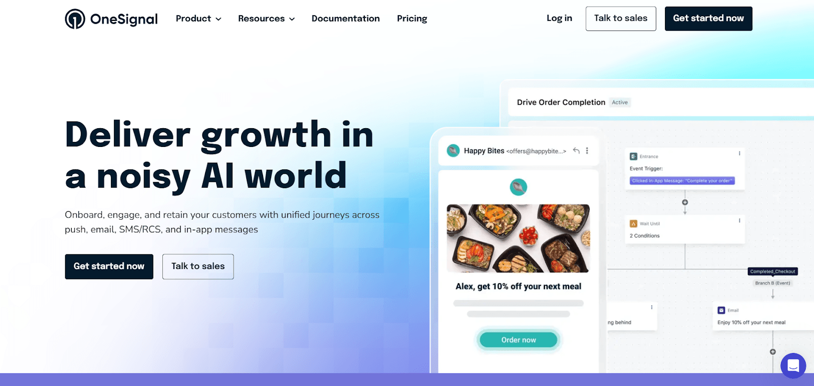 OneSignal push notification platform