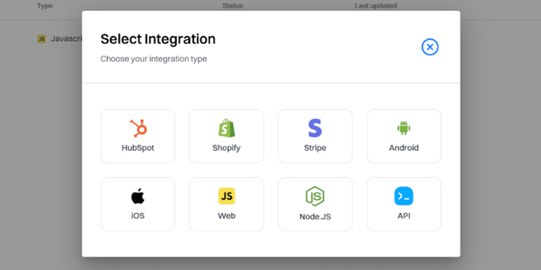 Step 1: Setup - Connect your store to Intempt