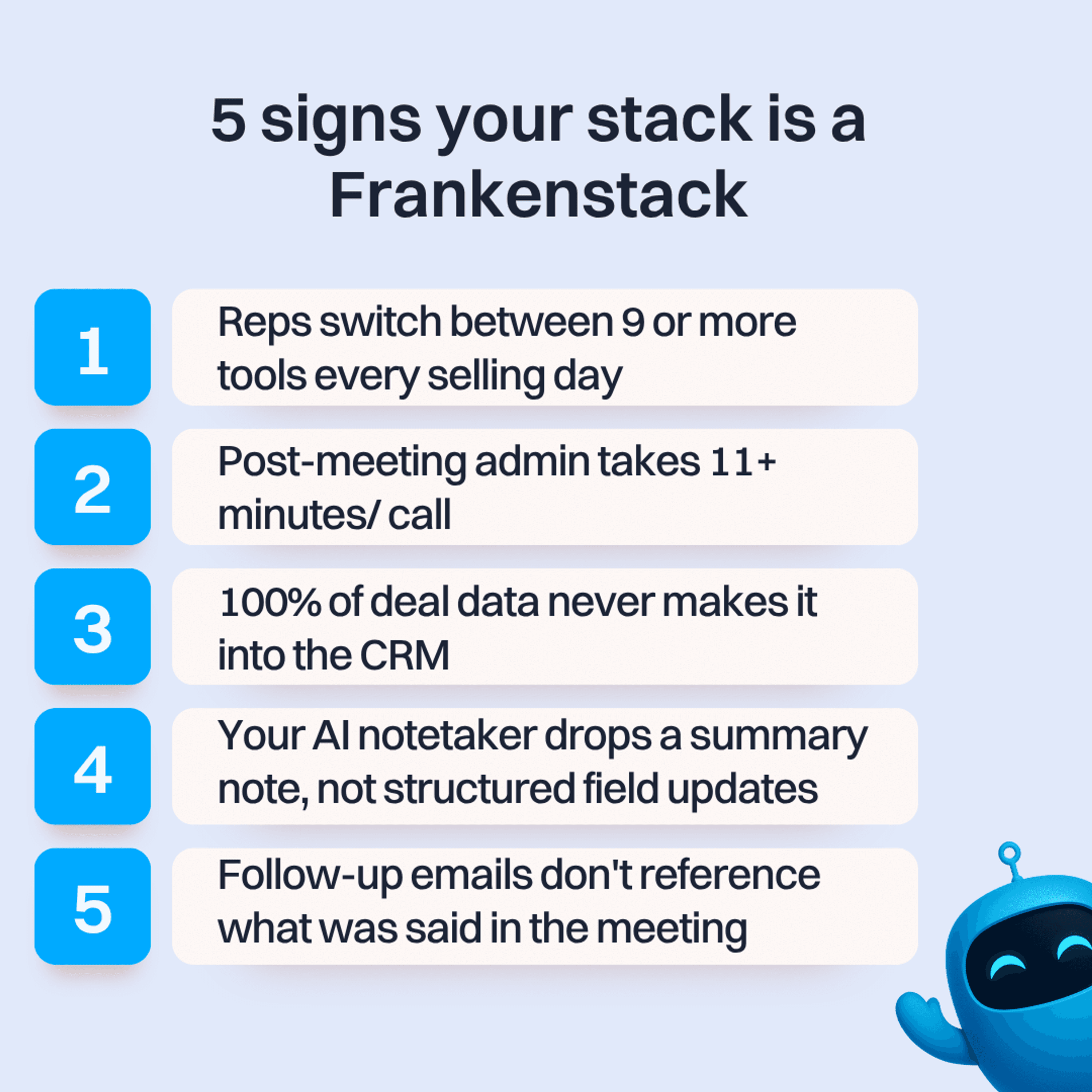 5 signs your stack is a Frankenstack