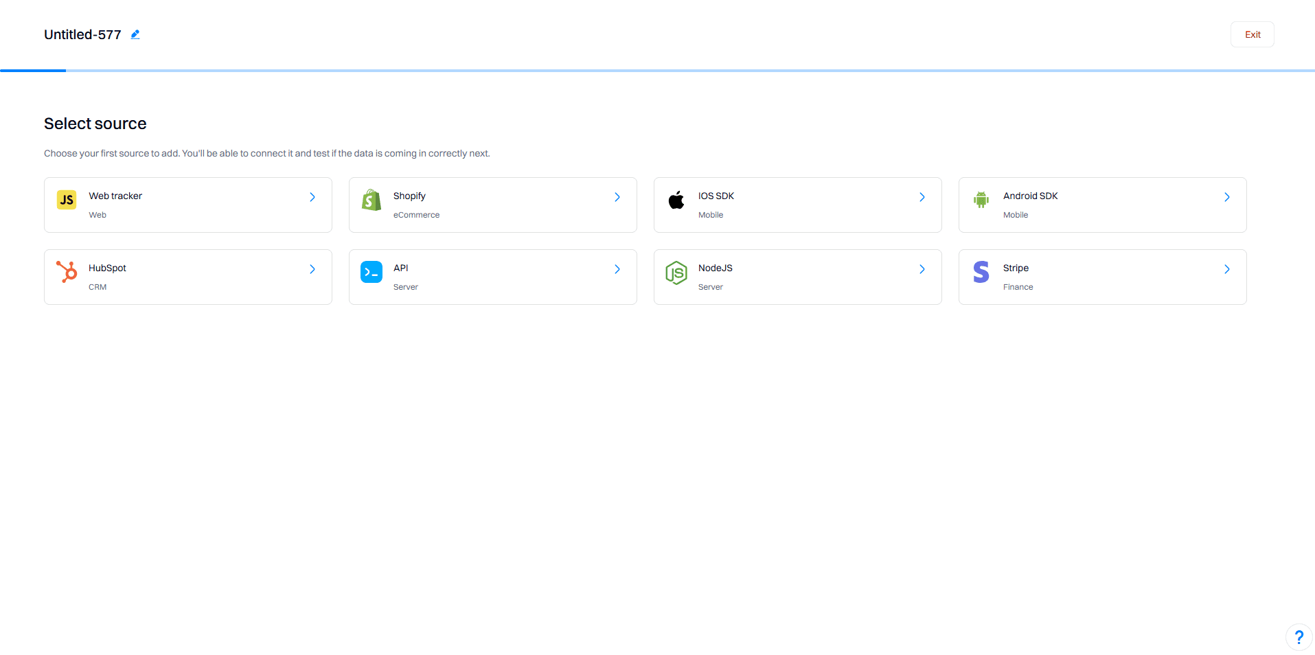 Behavioural tracking that records which pages a visitor already found