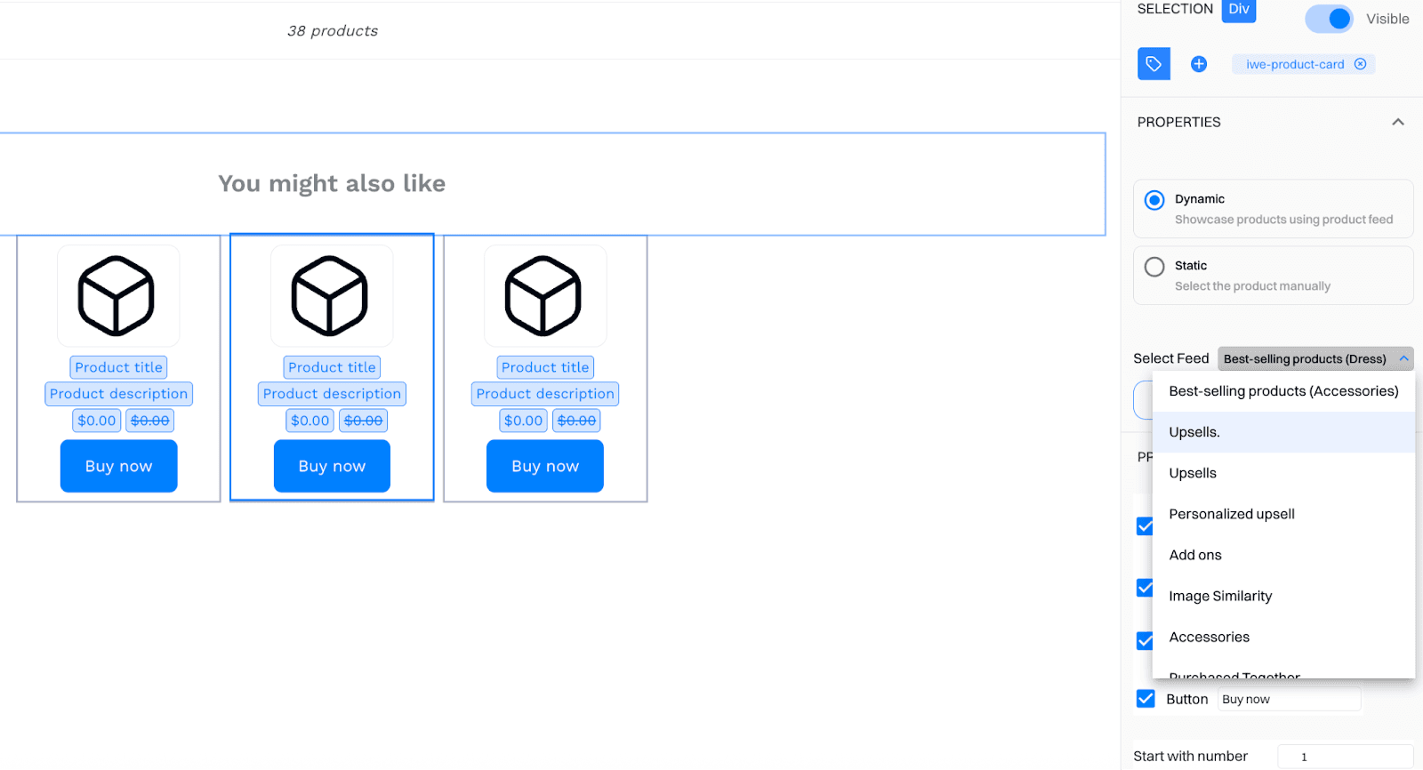 Recommendation feed setup: step 4, Step 4: Bring it to the site with Experiences