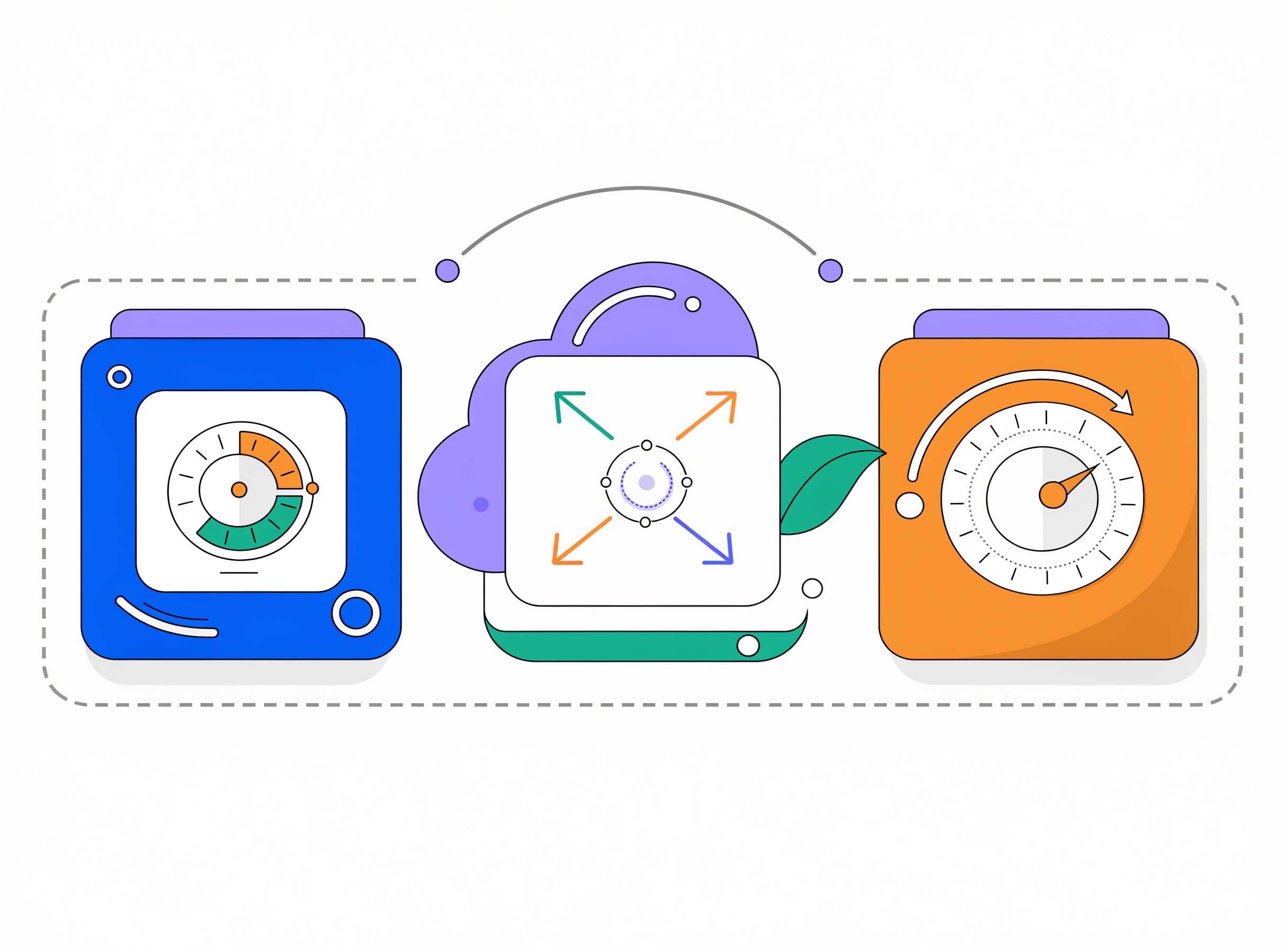the-routing-engine unifies MQL scoring, a routing switch and an SLA clock inside one dashed frame with a handoff bridge connecting marketing to sales