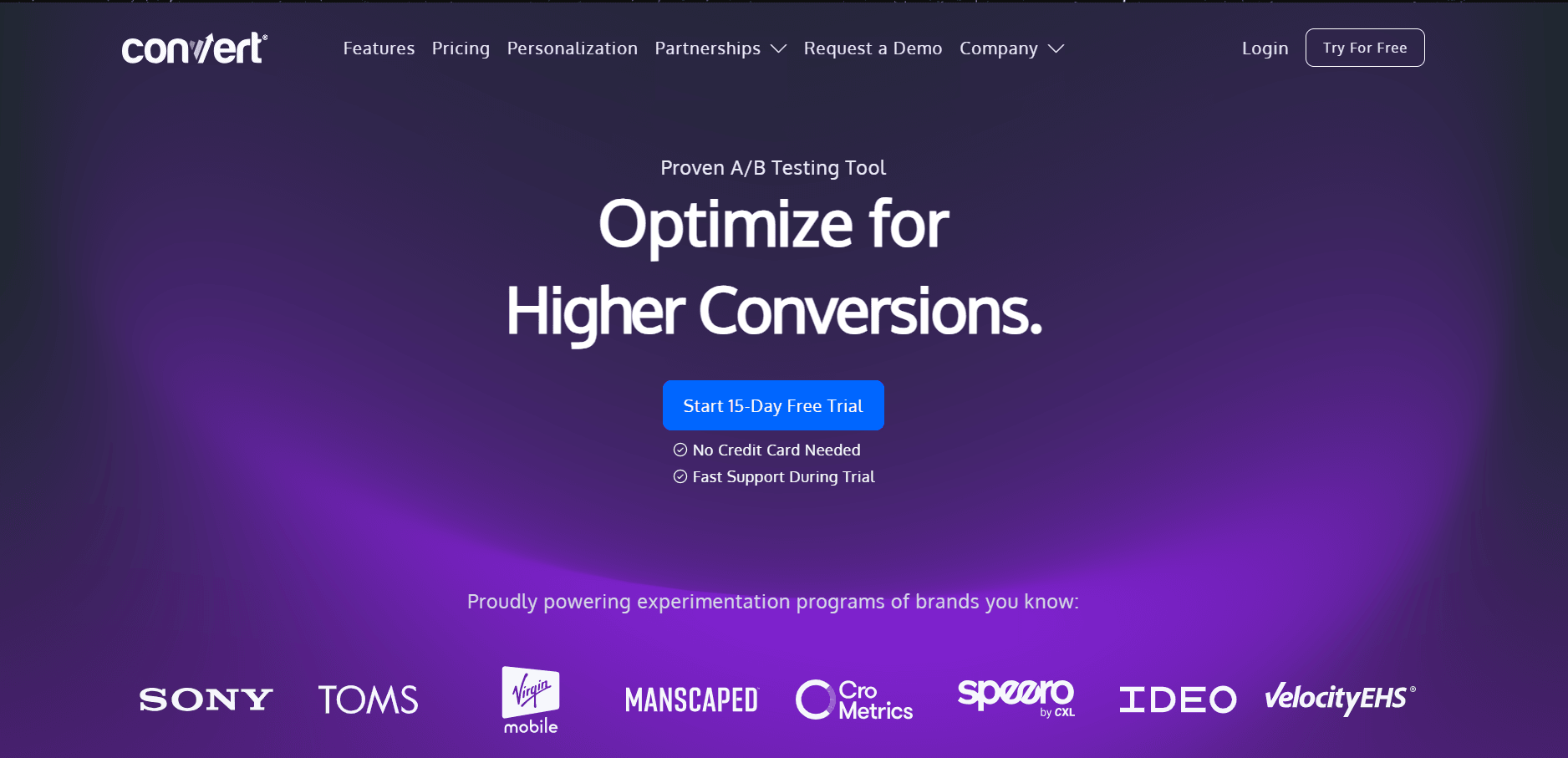 Convert Experiences