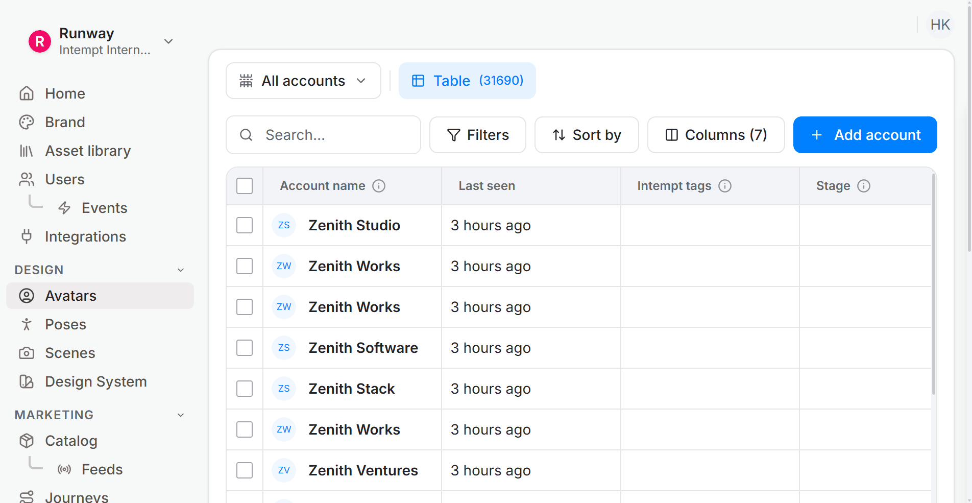 Create a Lead List