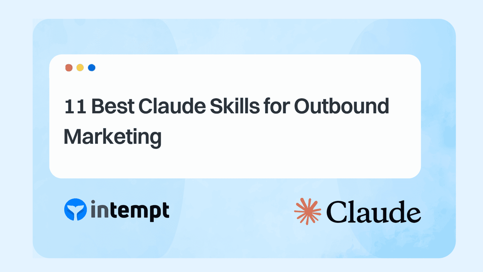 11 best Claude skills for outbound marketing