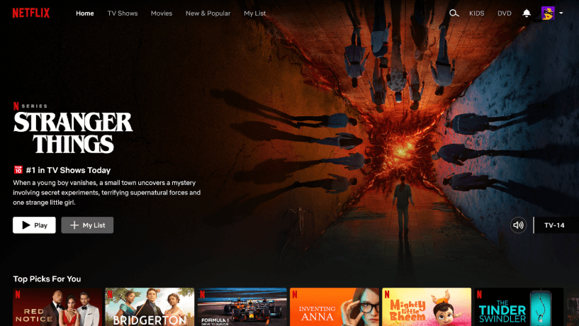 Netflix Lifecycle Marketing Example