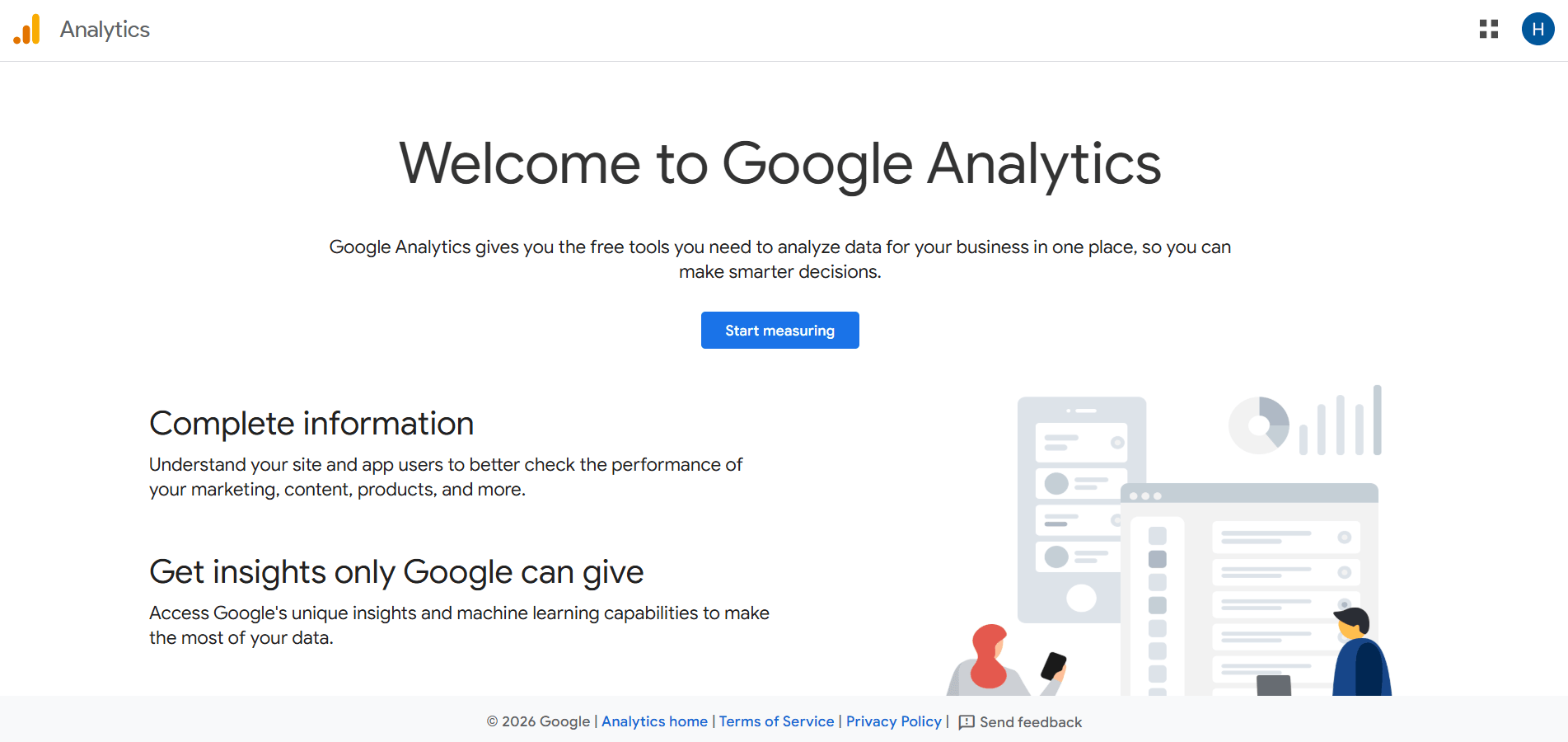 Google Analytics (GA4) - Website User Behavior Analytics