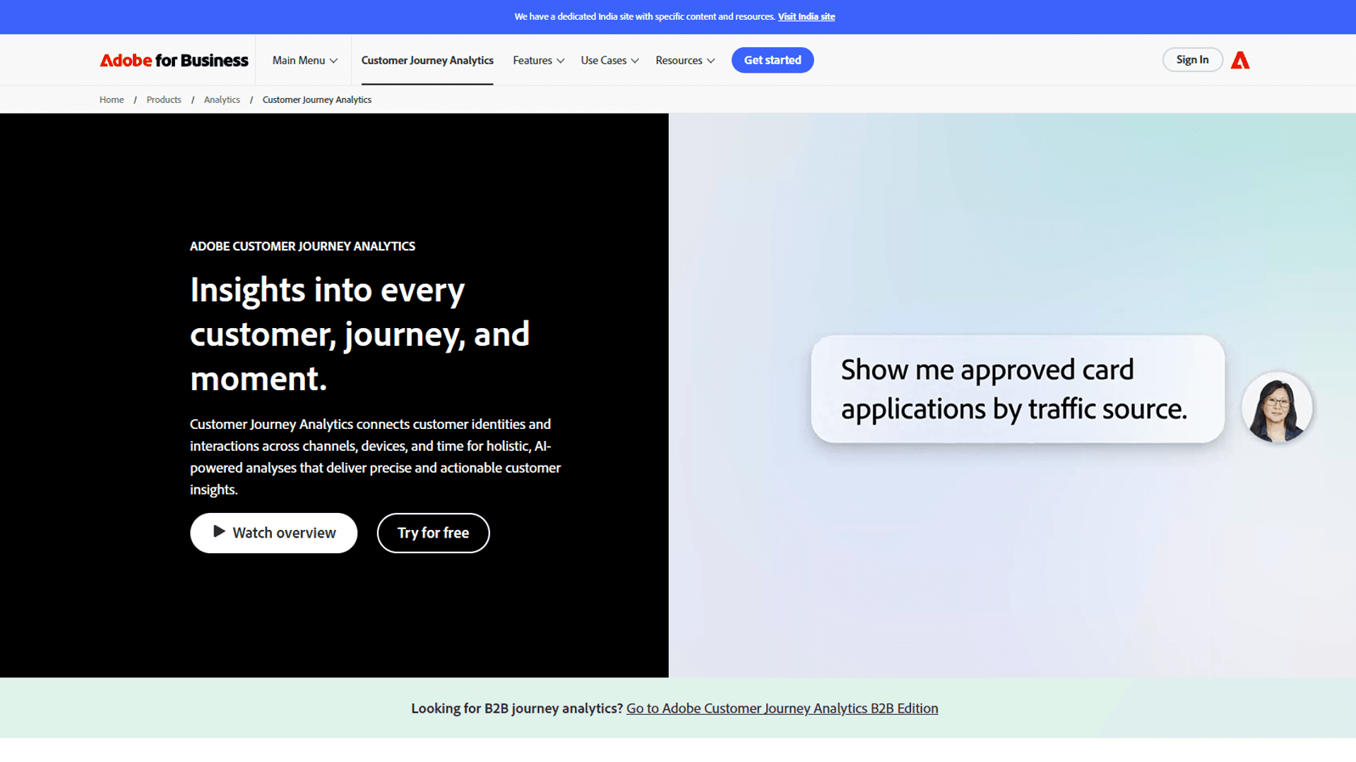 Adobe Customer Journey Analytics