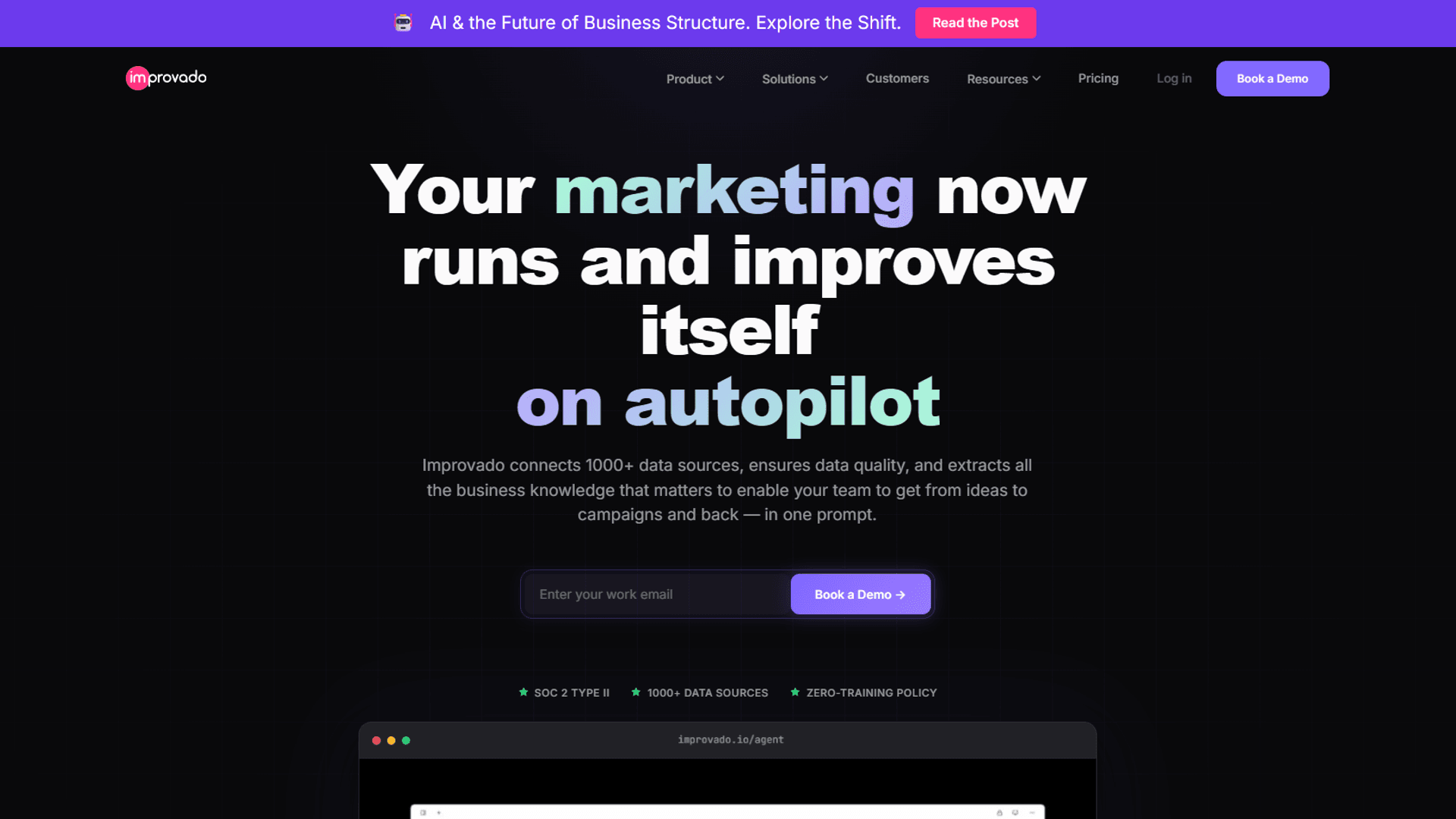 Improvado Marketing Data Platform