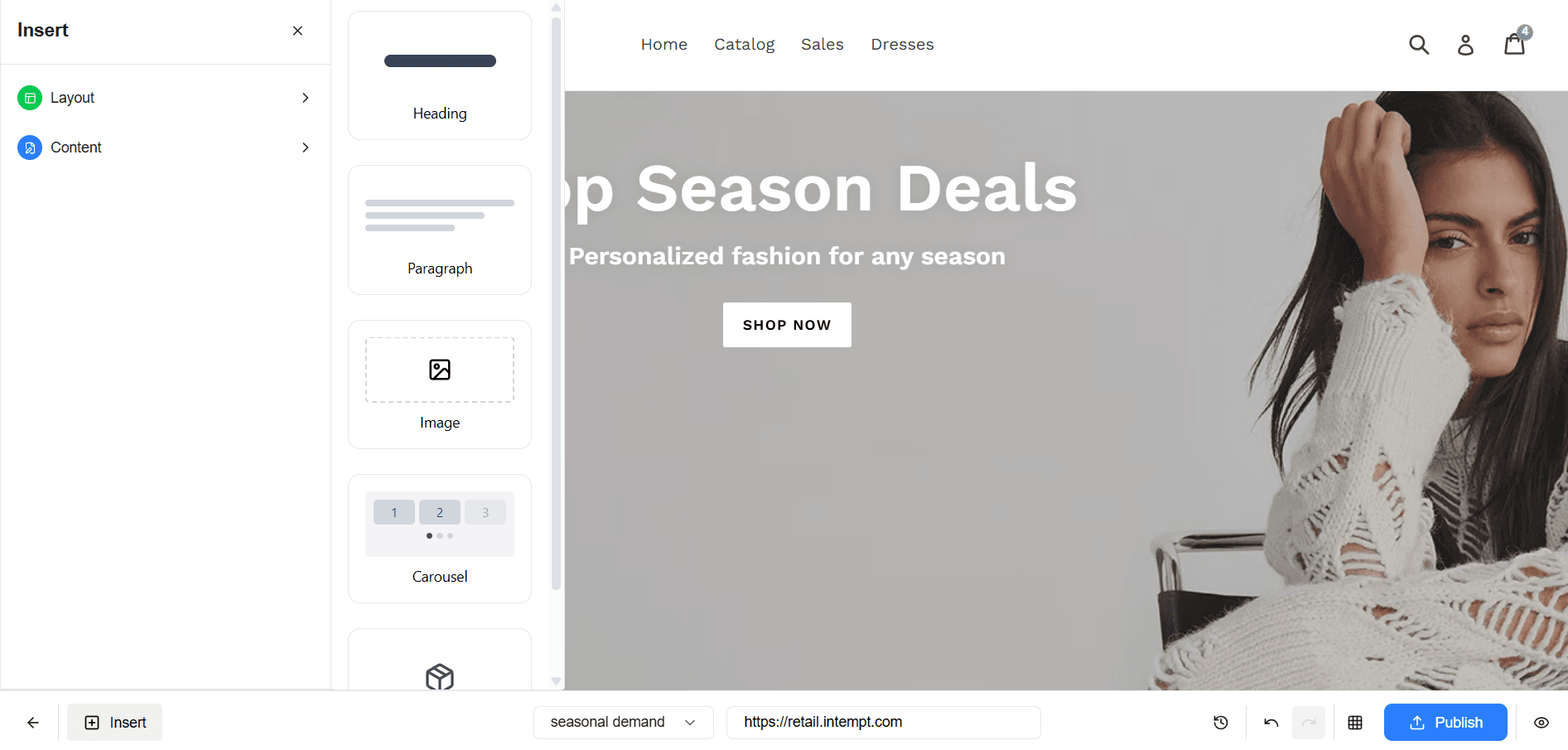 Step 3: Set up your personalized experiment in Intempt