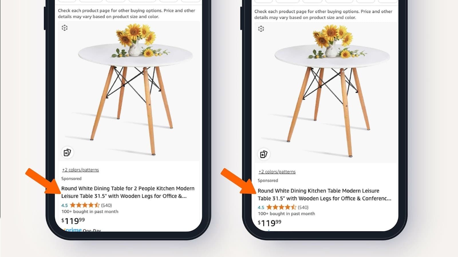Personalized product recommendations example