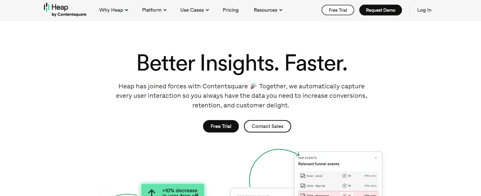 Heap auto-capture analytics platform