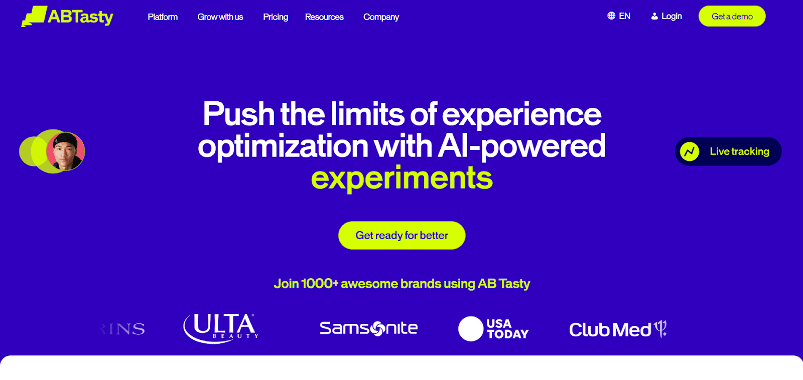 AB Tasty digital experience optimization