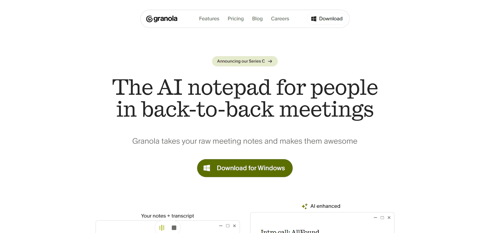Granola bot-free AI meeting notes