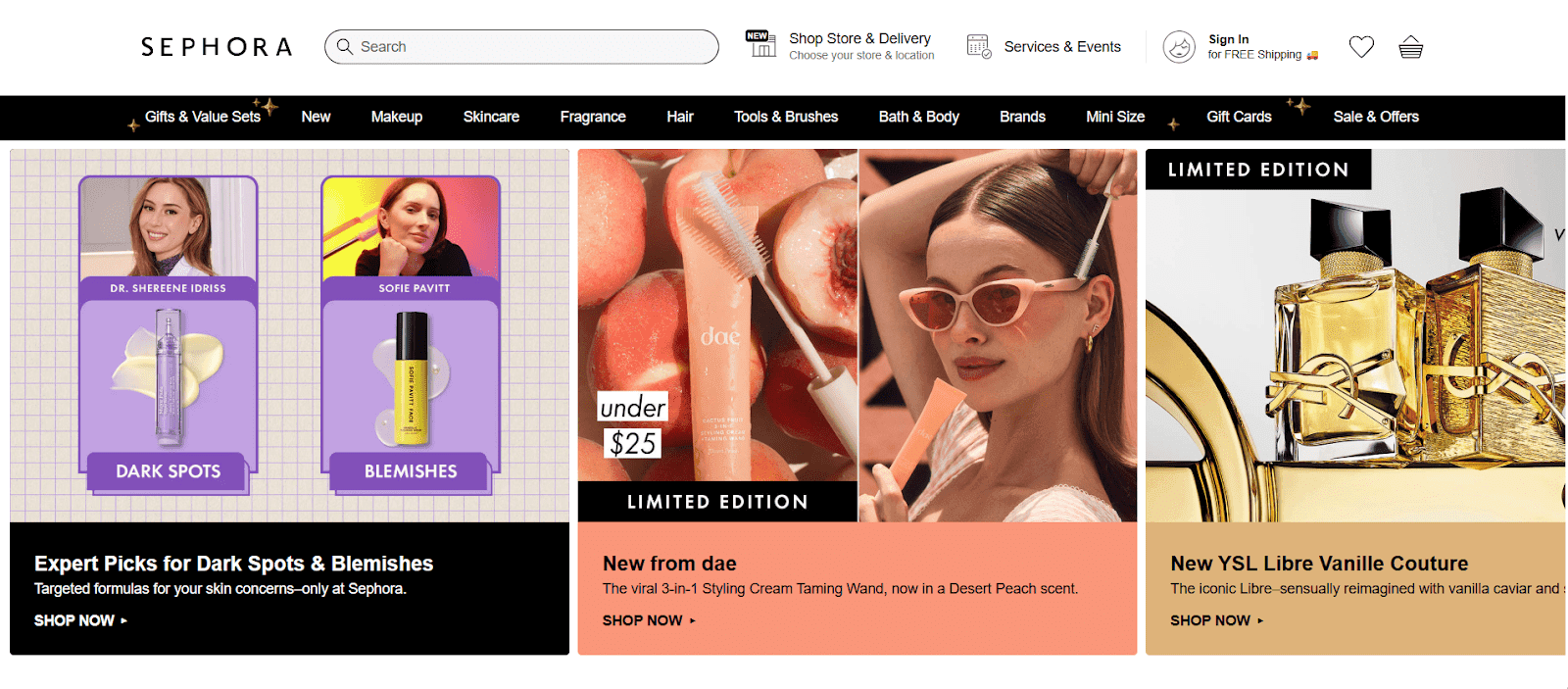 Category page product recommendations ranked by top sellers within the category