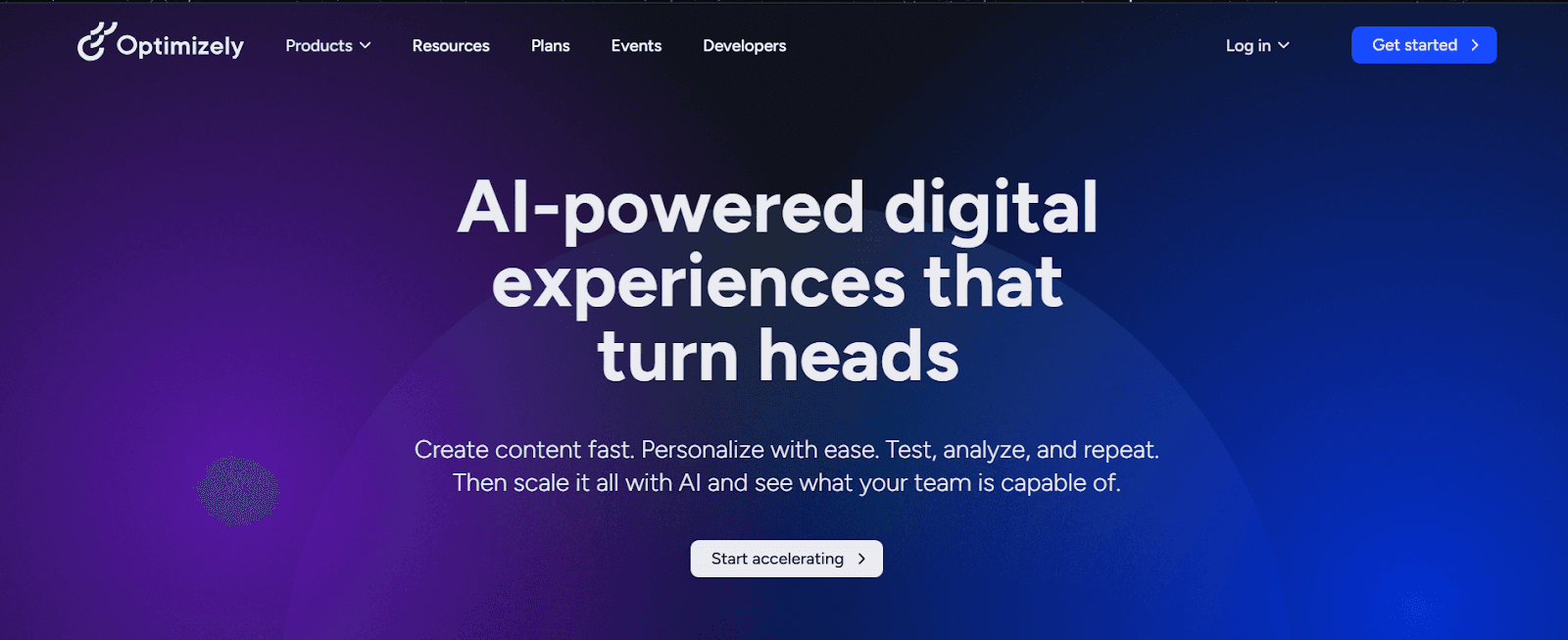 Optimizely enterprise testing platform