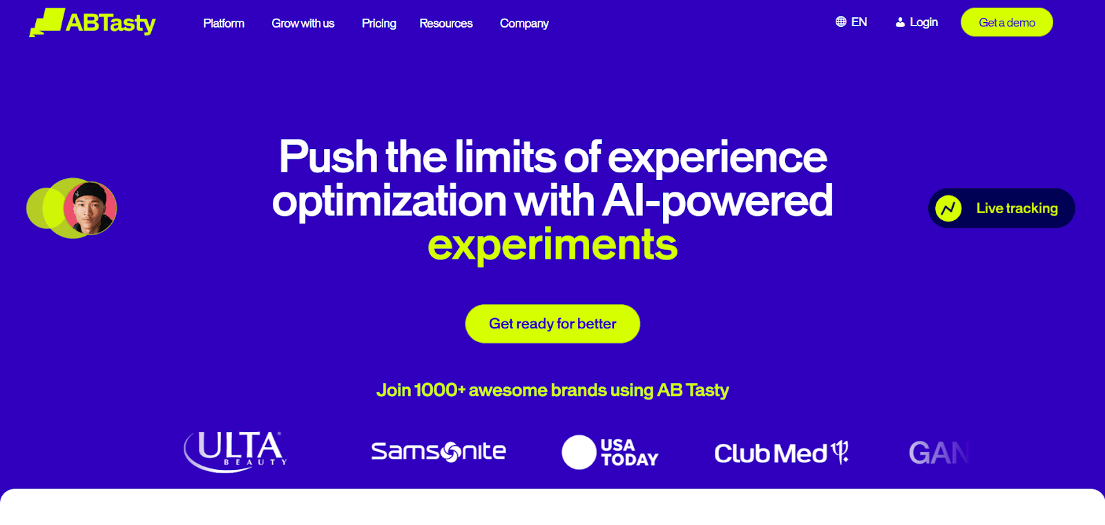 AB Tasty digital experience optimization