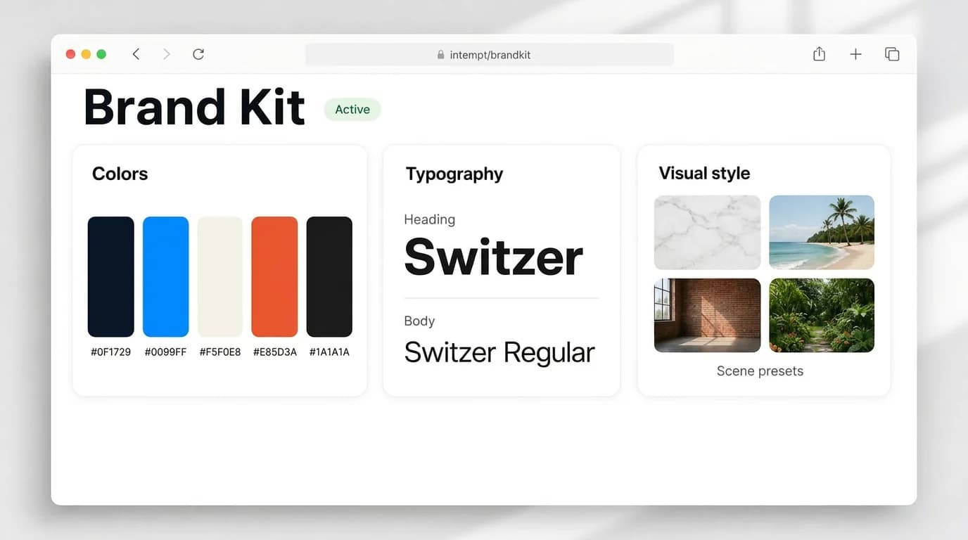 Wired to your Brand Kit