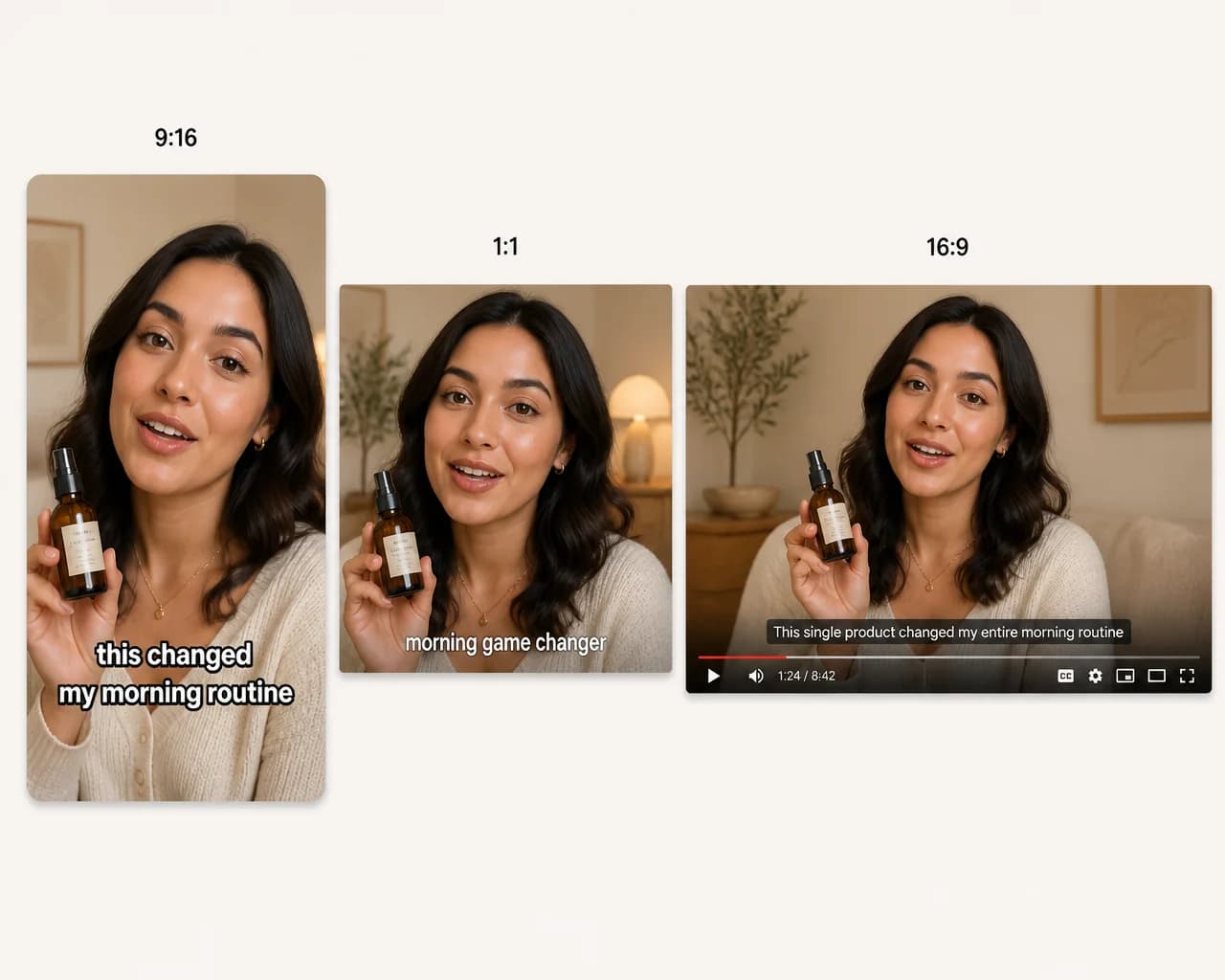 Platform-native AI UGC formats