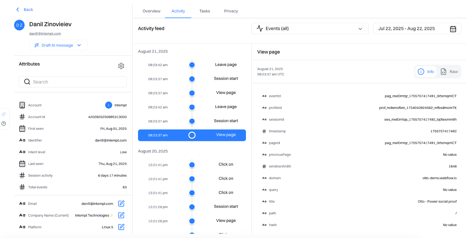 Product analytics that actually ends in action