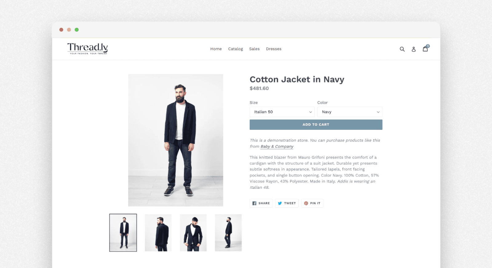 Visual recommendation setup: Product Detail Pages