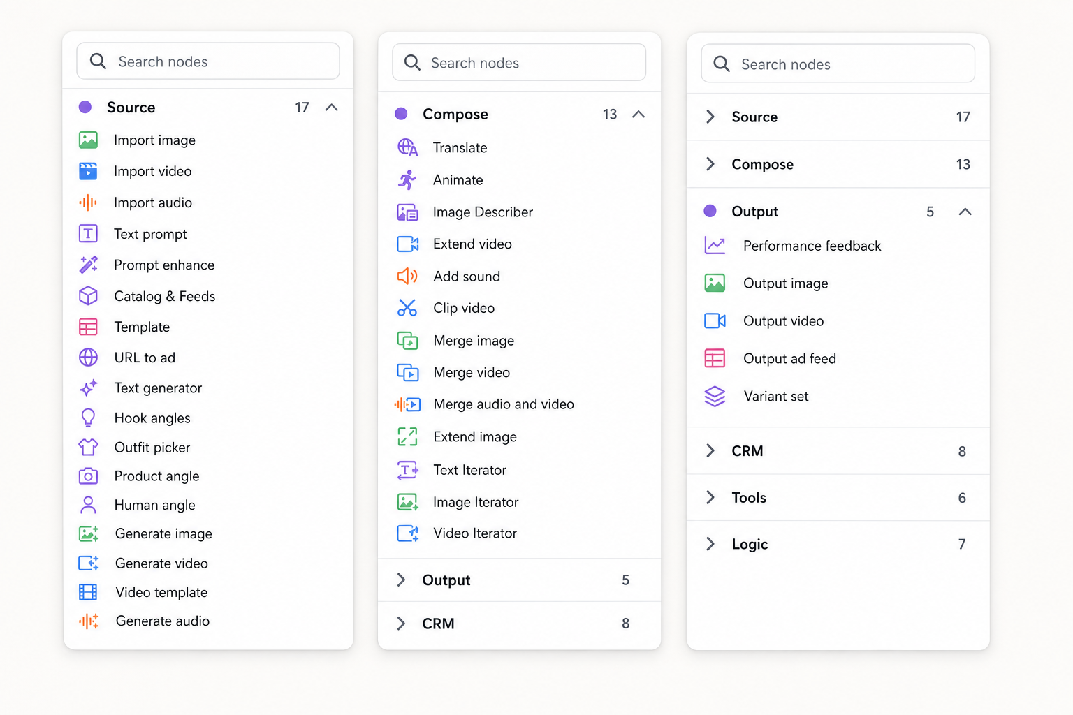 Workflow canvas with 36 nodes