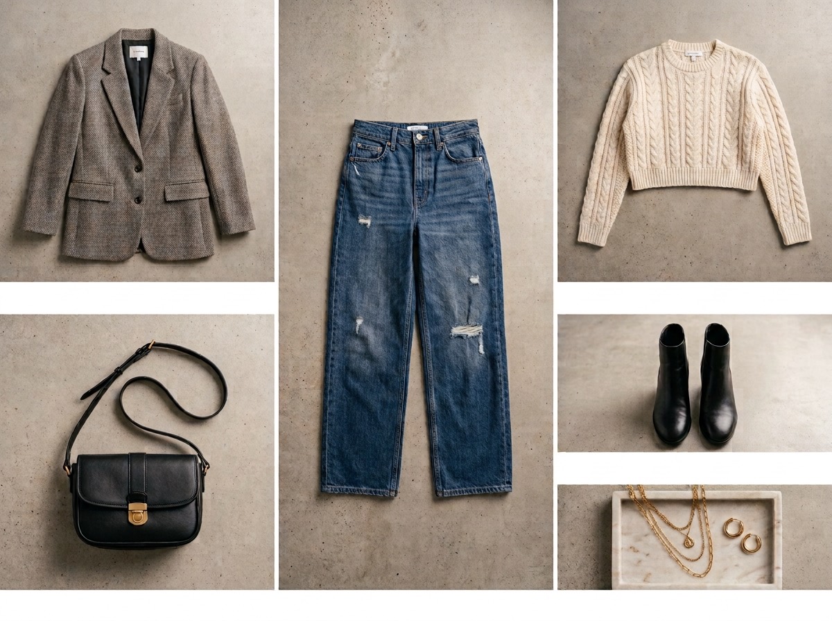 Editorial lookbook - before