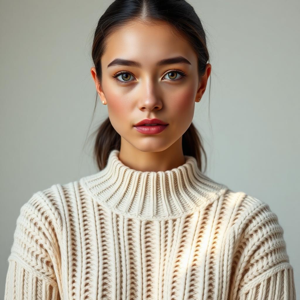 On-model try-on — after