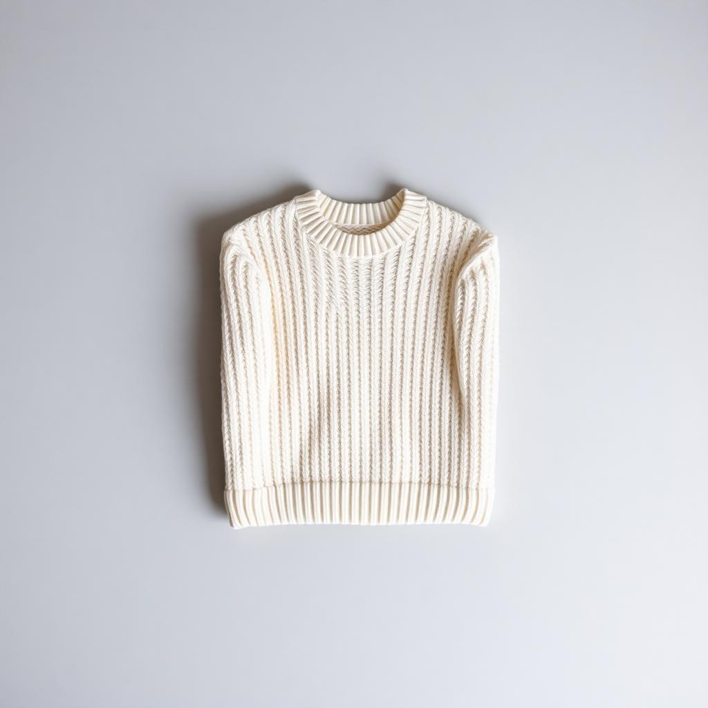 On-model try-on — before
