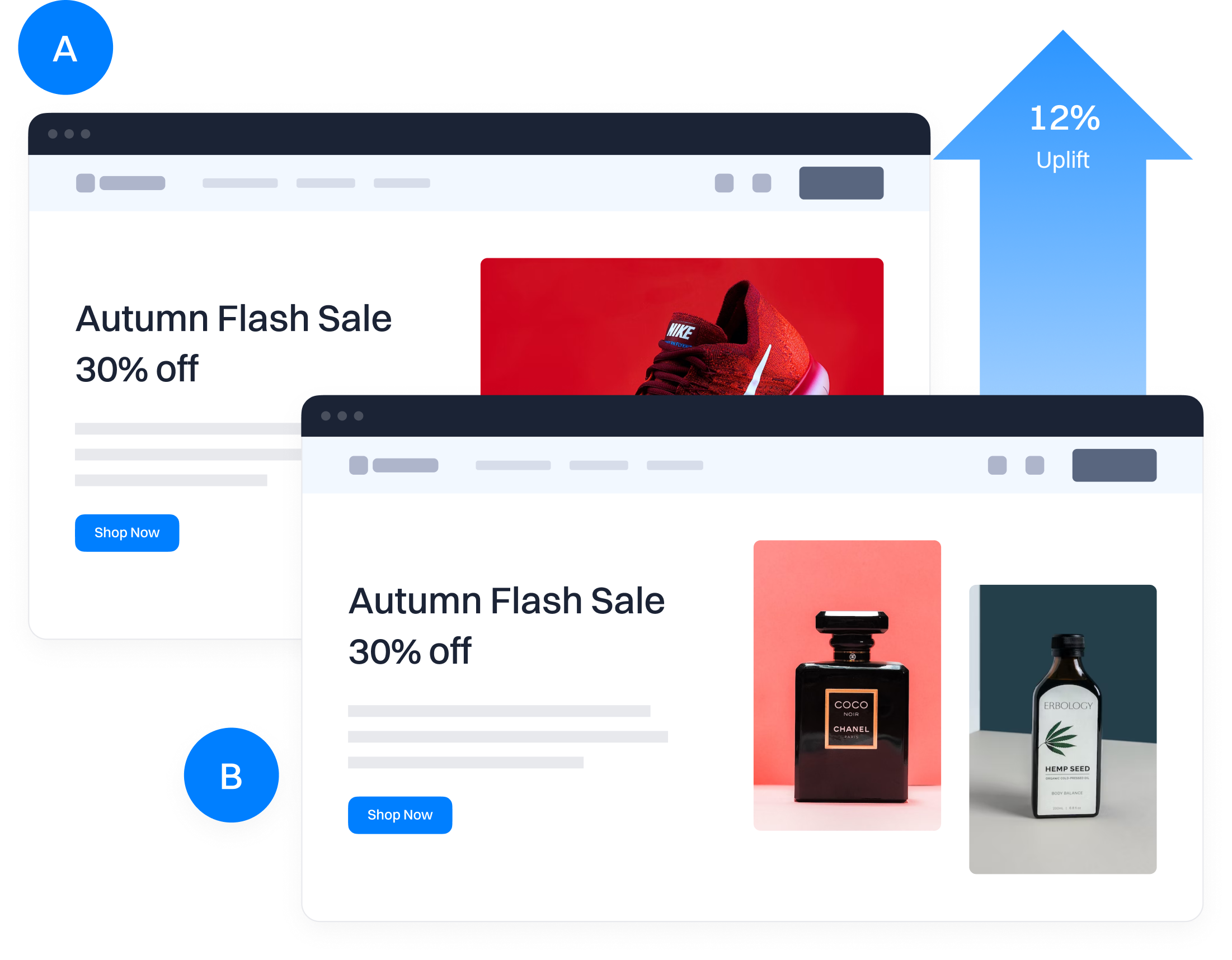 Experiments mockup