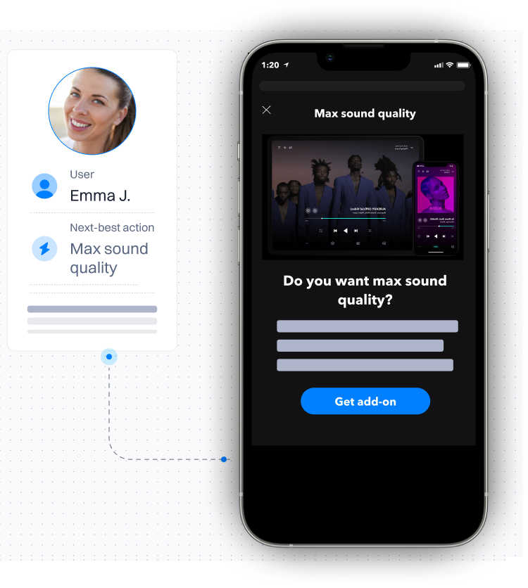 Personalization mockup