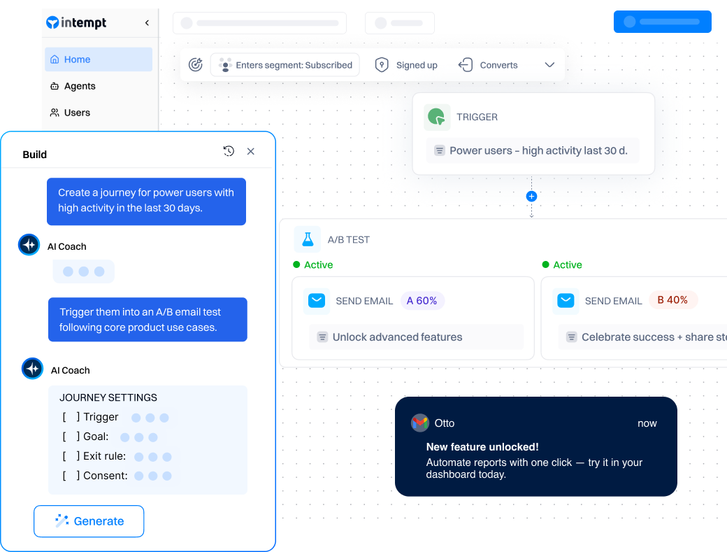 Meeting Intelligence mockup