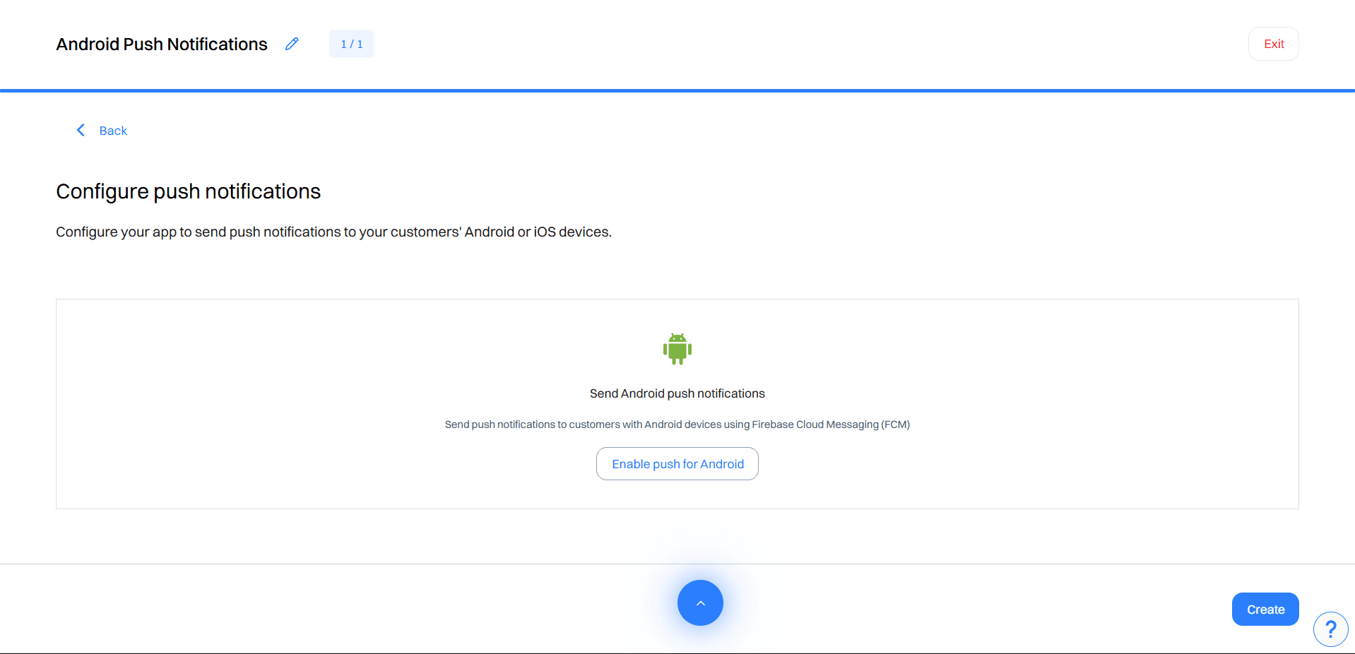 push notifications configure android - july 21 2025 - Intempt documentation